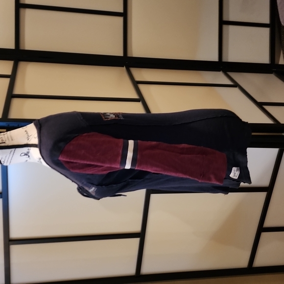 Harley Davidson black, burgundy white stripe (M) - Picture 4 of 9